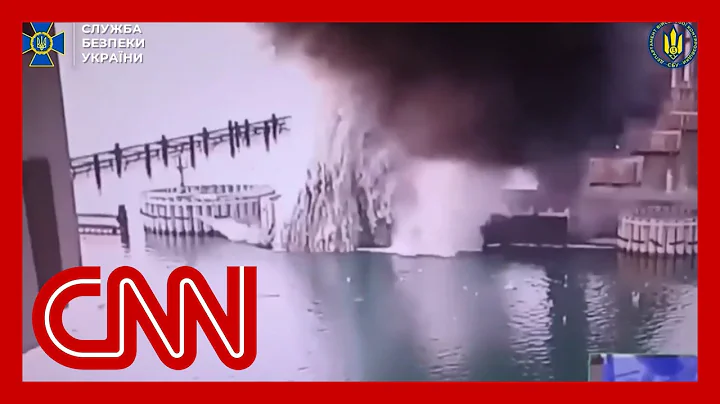 Ukraine says it has struck bridge connecting Russia to Crimea with underwater explosives