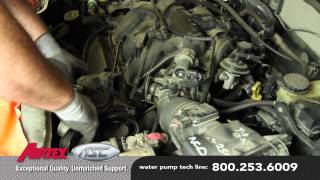 How to Install a Water Pump  Ford 3.0L V6 WP9035 AW4091