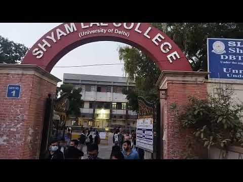 SHYAM LAL COLLEGE, First Day