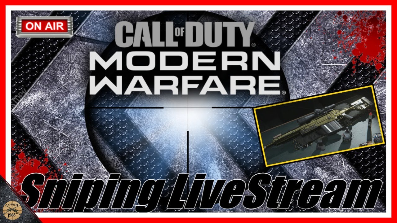 Call Of Duty Modern Warfare Sniping Live [ Xbox ] YouTube
