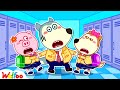 Oh No! Wolfoo is Stuck in Only Girls School - Wolfoo & School Stories for Kids 🤩 Wolfoo Kids Cartoon