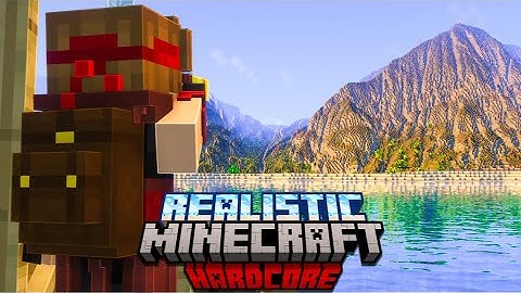 I Survived TWO YEARS in REALISTIC Minecraft