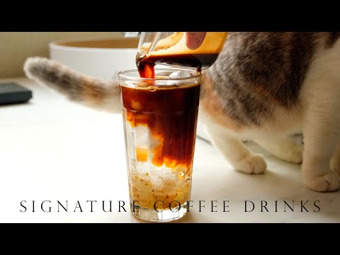  3 Home Cat Cafe Compilation 3 Drinks