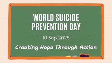 World Suicide Prevention Day 2025 | Department of Public Health | Independent University, Bangladesh
