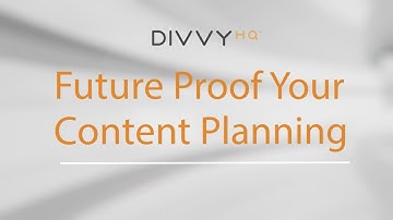 Future Proof Your Content Planning - Video Series Trailer