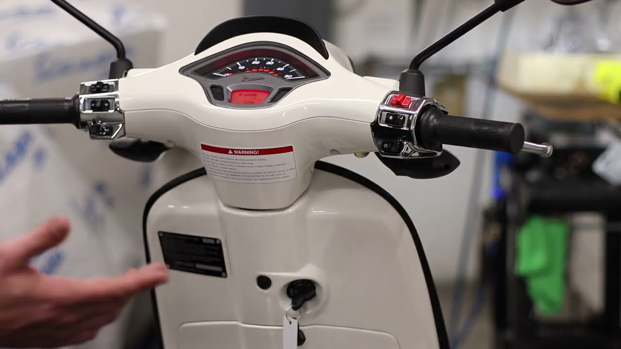 Vespa Sprint 50 Walkthrough