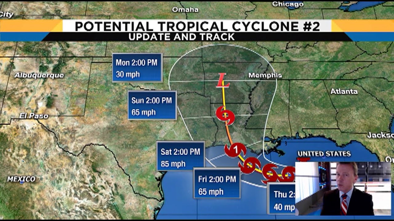 Tracking the Tropics: Potential tropical system in Gulf expected to ...