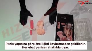 Shequ Göğüslü Realistik Suni Vajina Anüs Mastürbatör U6092