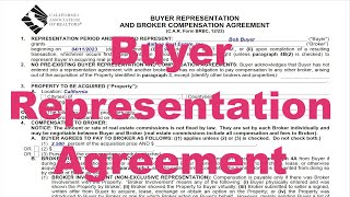 Tutorial - Buyer Representation Agreement - CAR Form BRBC