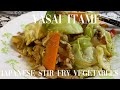 Yasai itame  japanese stir fry vegetables  chefj kitchen n tours