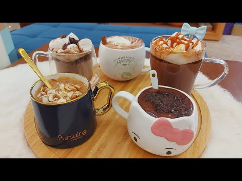 مشروبات الشتاء الساخنه مشروبات الكافيهات Hot Chocolate