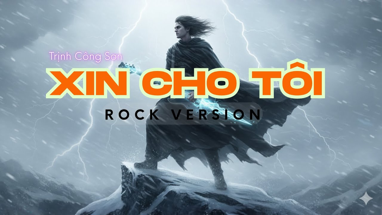 XIN CHO TÔI  - Trịnh Công Sơn- Phiên Bản Classic Rock Đầy Cảm Xúc Mạnh Mẽ