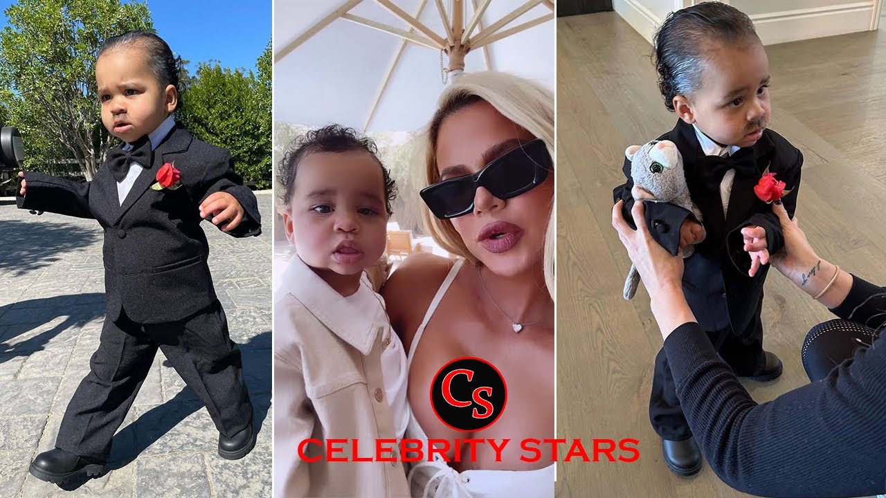 Khloe Kardashian Dresses Tatum as Vito Corleone 'The Godfather' for