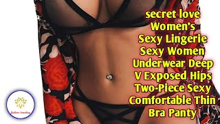 Buy secret love Women's Sexy Lingerie Sexy Women Underwear Deep V