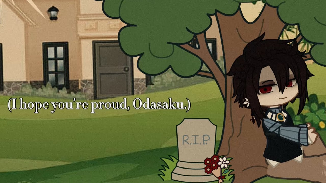 Dazai visiting Oda’s grave | Angst? 