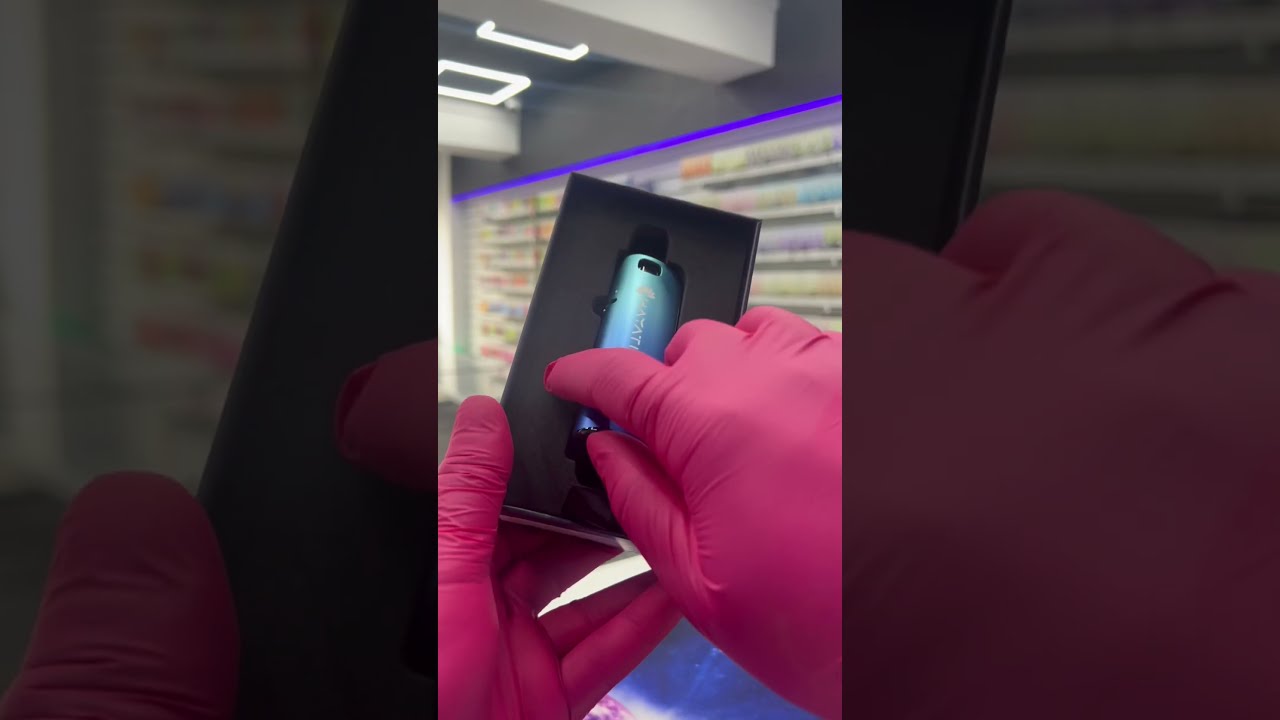 ASMR Box Opening Of The Hayati Refillable Pod System Vapes