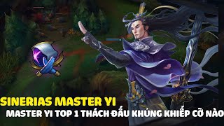 Best Master Yi top 1 thách đấu 1800 điểm khủng khiếp cỡ nào ?