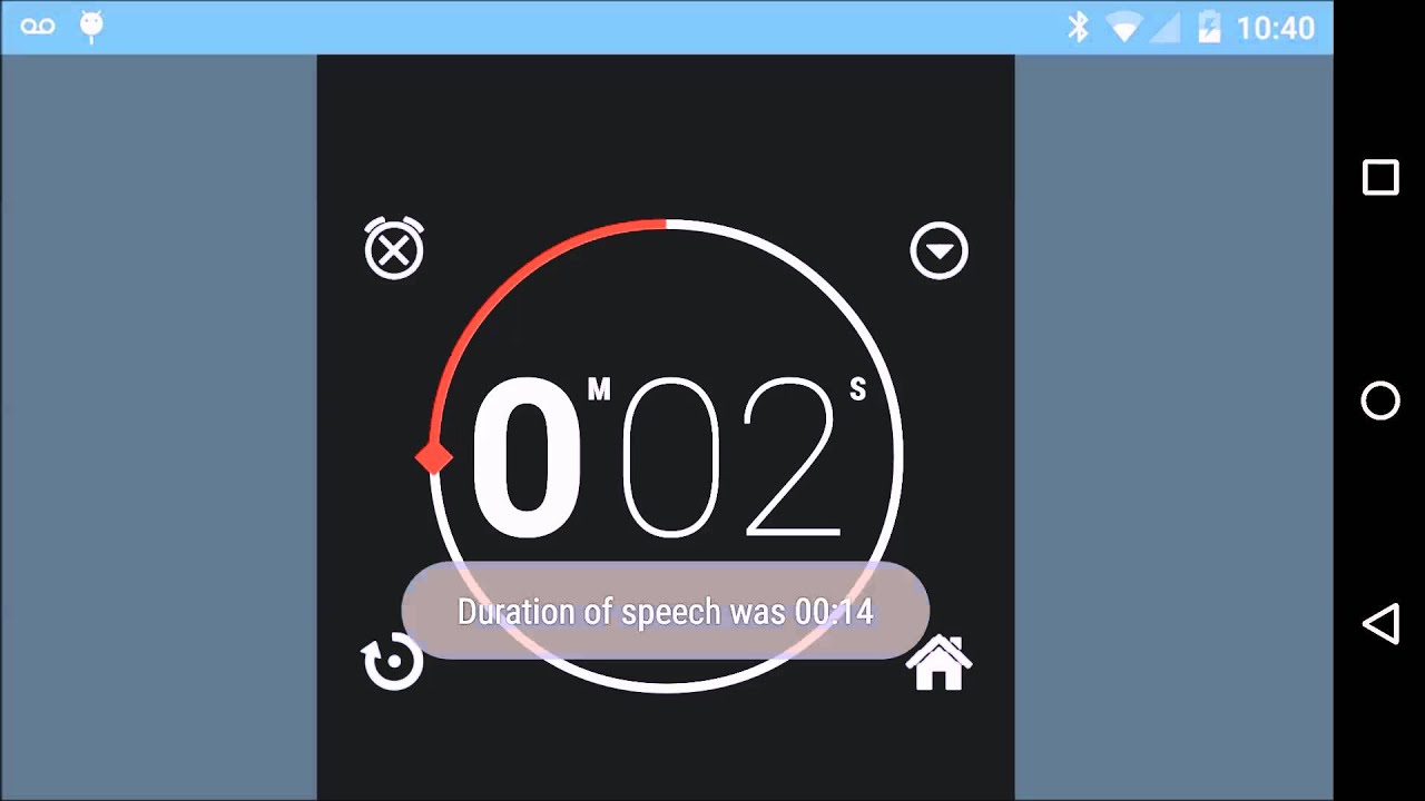 Toastmasters Timer Android App v1.1.1 YouTube