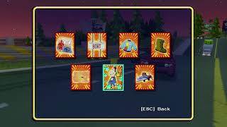 The Simpsons Hit & Run All Cards In Level 6