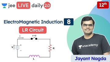 JEE ElectroMagnetic Induction L8 | LR Circuits | Unacademy JEE | JEE Physics | Jayant Nagda