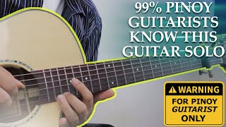 TOP OPM GUITAR SOLO ON ONE ACOUSTIC GUITAR chords