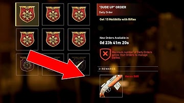 HOW TO UNLOCK FREE HEROIC BAR "DUDE UP" VARIANT! - FREE HEROIC BAR DUDE UP II in COD WW2!