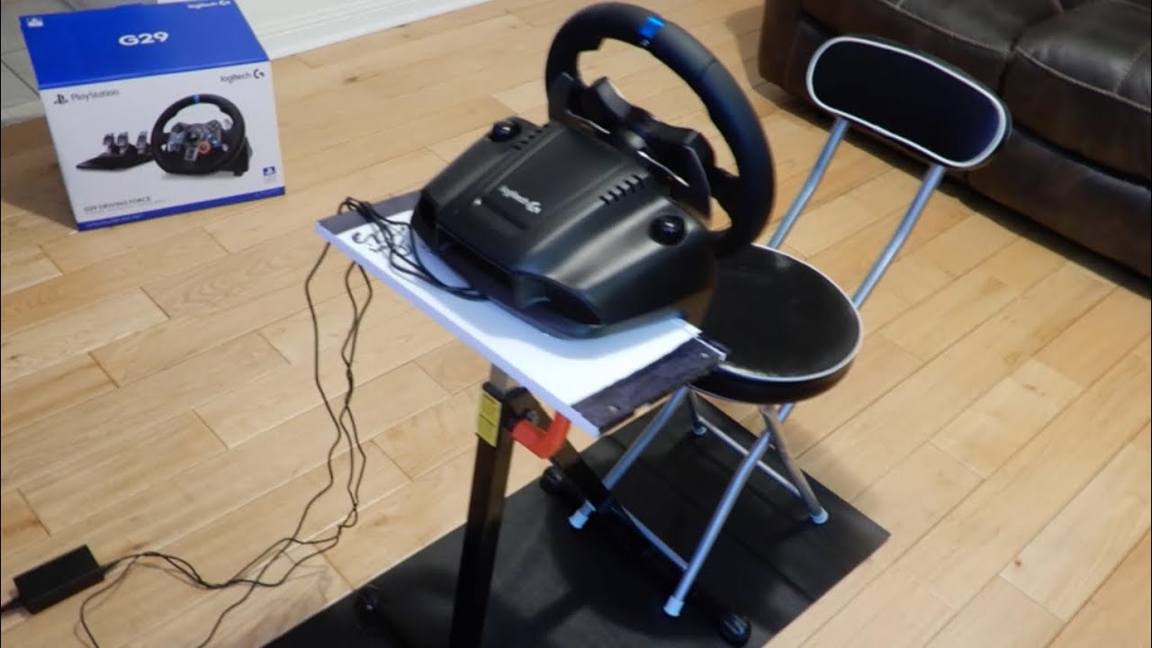 Как сделать гоночный автомобиль Sim Racing из деталей, которые есть дома