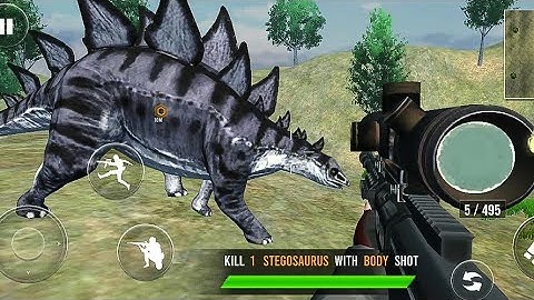 Dino Hunting 3D - Dinosaur Hunter Game - Android Gameplay #1