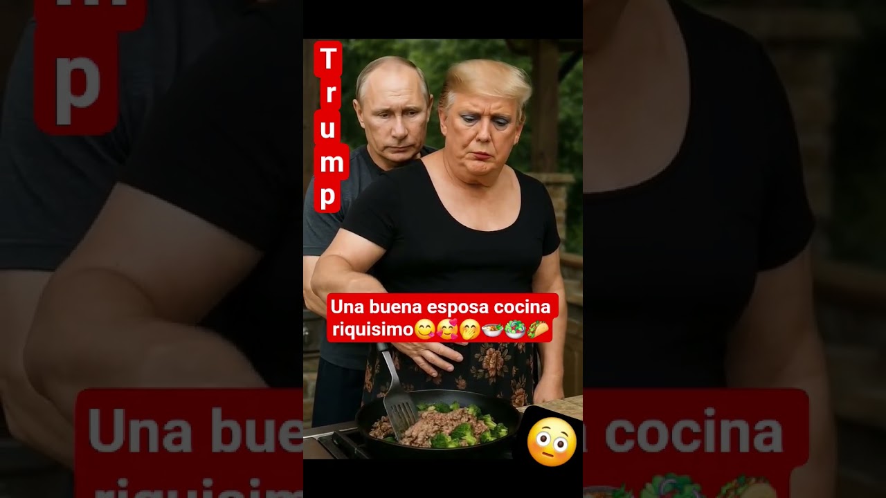 ‼️🍲😋trump y putin cocinando🛑😱
