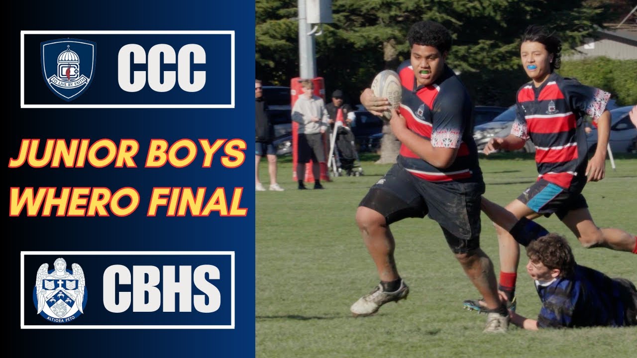 Catholic Cathedral College vs CBHS Weka, Junior Boys Rugby Final, 23rd ...