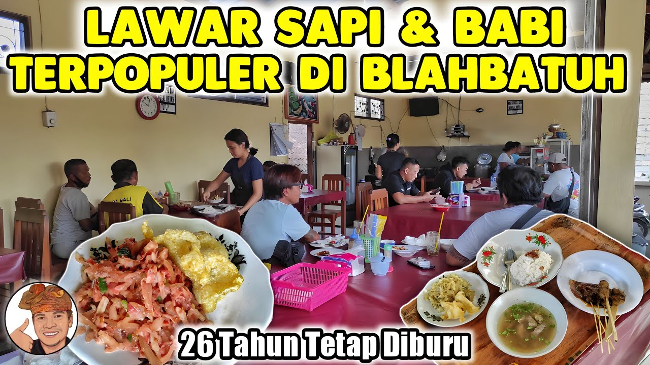 26 TAHUN TETAP DIBURU PEMBELI ‼️ LAWAR SAPI DAN LAWAR BABI - WARUNG BOGA SARI 
