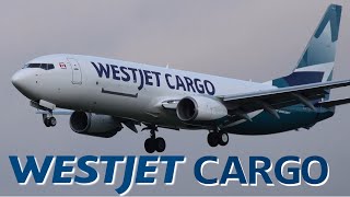 Ferry Flight Westjet Cargo Boeing 737-800BCF | 2-BPDO | C-GWJE | Landing at Narita 34L | NRT/RJAA