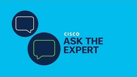 Ask the Expert: Cisco Ultra-Low Latency Solutions Explained