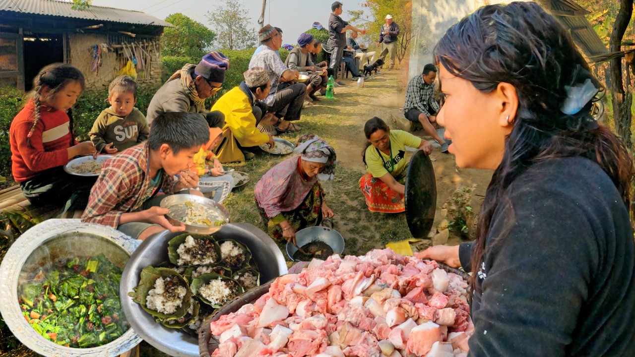 Unseen Beautiful Mountain Village Traditional Life | Organic Cooking | Village Life | Bijaya Limbu