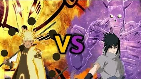 Naruto vs sasuke batalla final completa Full HD 60 fps sin marco