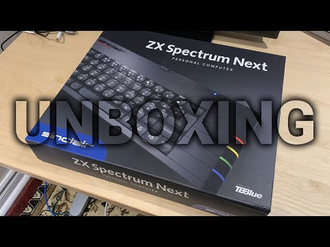 ドリンクエクスプレス ZX Spectrum Next Unboxing - YouTube