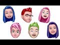 YOUTUBER Memoji's (Animoji)