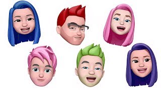 YOUTUBER Memoji's (Animoji) YOUTUBER Memoji's (Animoji)