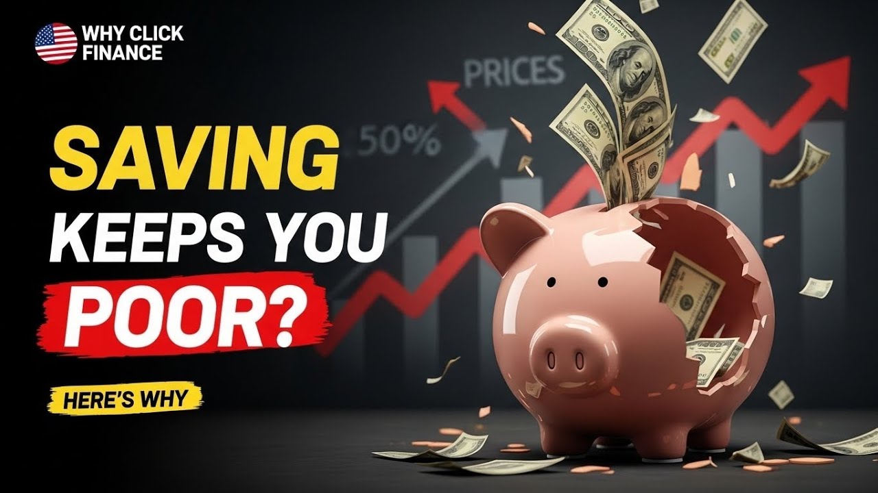 Why Saving Money Alone Keeps You Poor The Hard Truth