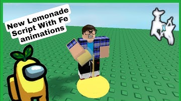 New Lemonade Script With Fe animations 🍋| arceus x roblox scripts