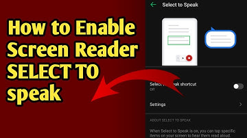 How to disable select to speak in android I Amazing android Tips