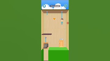 Rescue Cut Prison Break After Level 34 | Rope Puzzle Game | Unique Rescue Puzzle Game | Cut The Rope