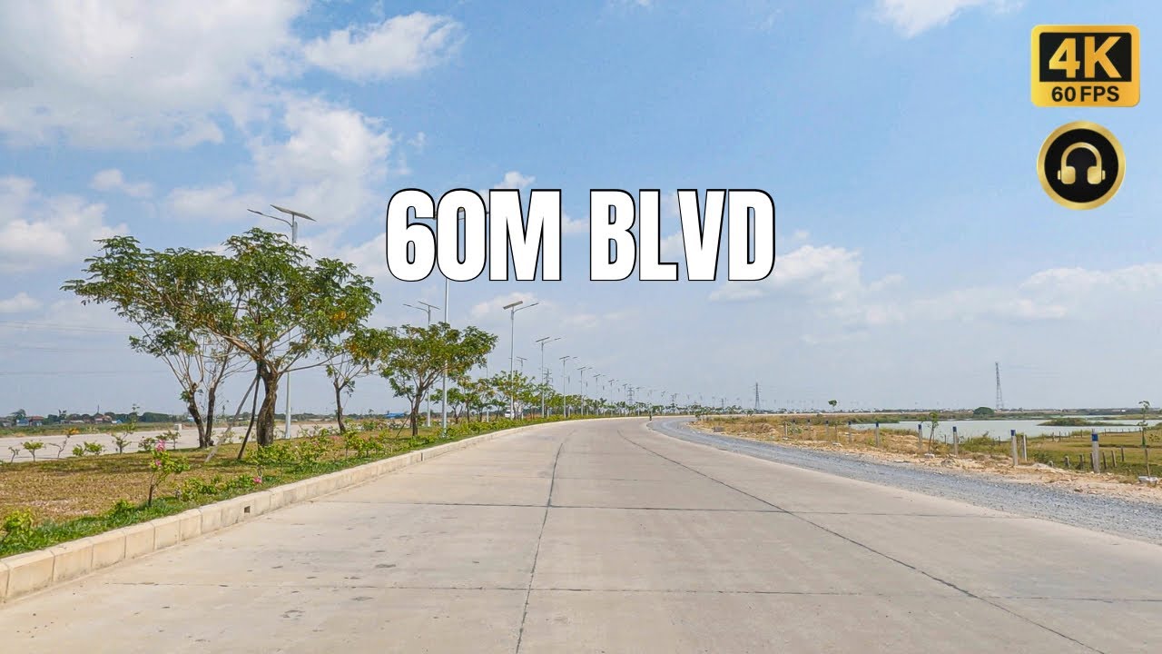 Cambodia 4K | Phnom Penh to Techo International Airport