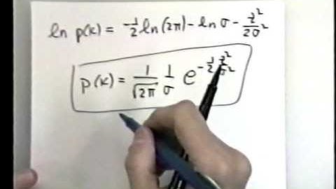 Methods in Complex Systems: Lecture 2, Part  B