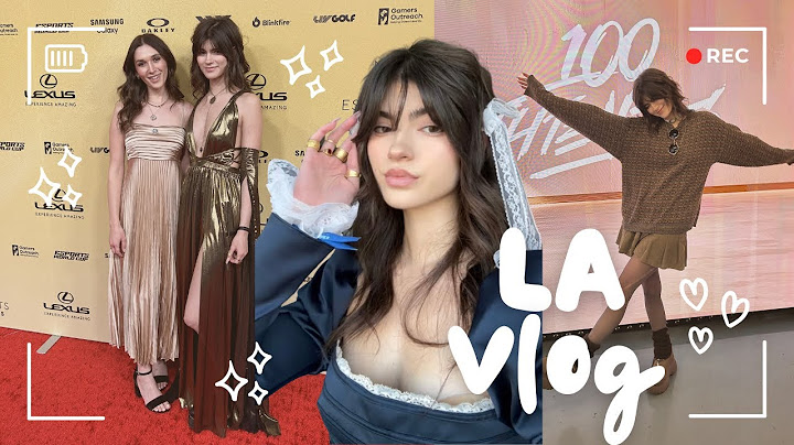LA VLOG (ESPORTS awards, 100 THIEVES tour & more!!)