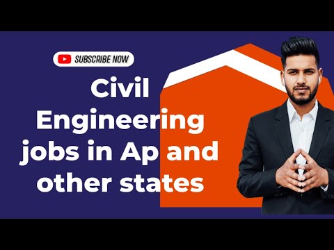 Civil Engineering jobs in AP and other states - YouTube