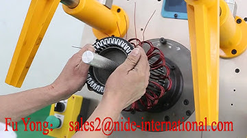 Servo Stator Winding Inserting Machine--Nide Mechanical