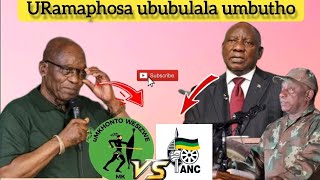 [Watch] uZuma usola uRamaphosa ngokubulala umbutho uma ekhipha amalunga equmbu ekhaya.