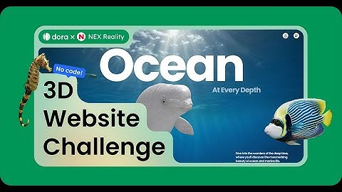 3D website using Dora