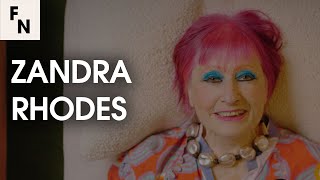 Zandra Rhodes on Princess Diana, Pink Hair, and Divine | Fashion Neurosis
